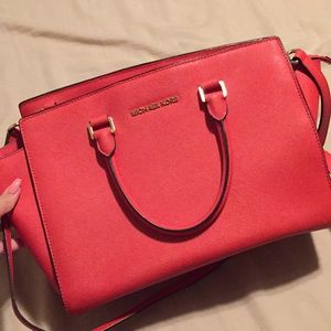 Red MK purse